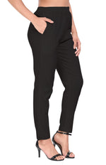 Black Liva Pocket Pant for Women