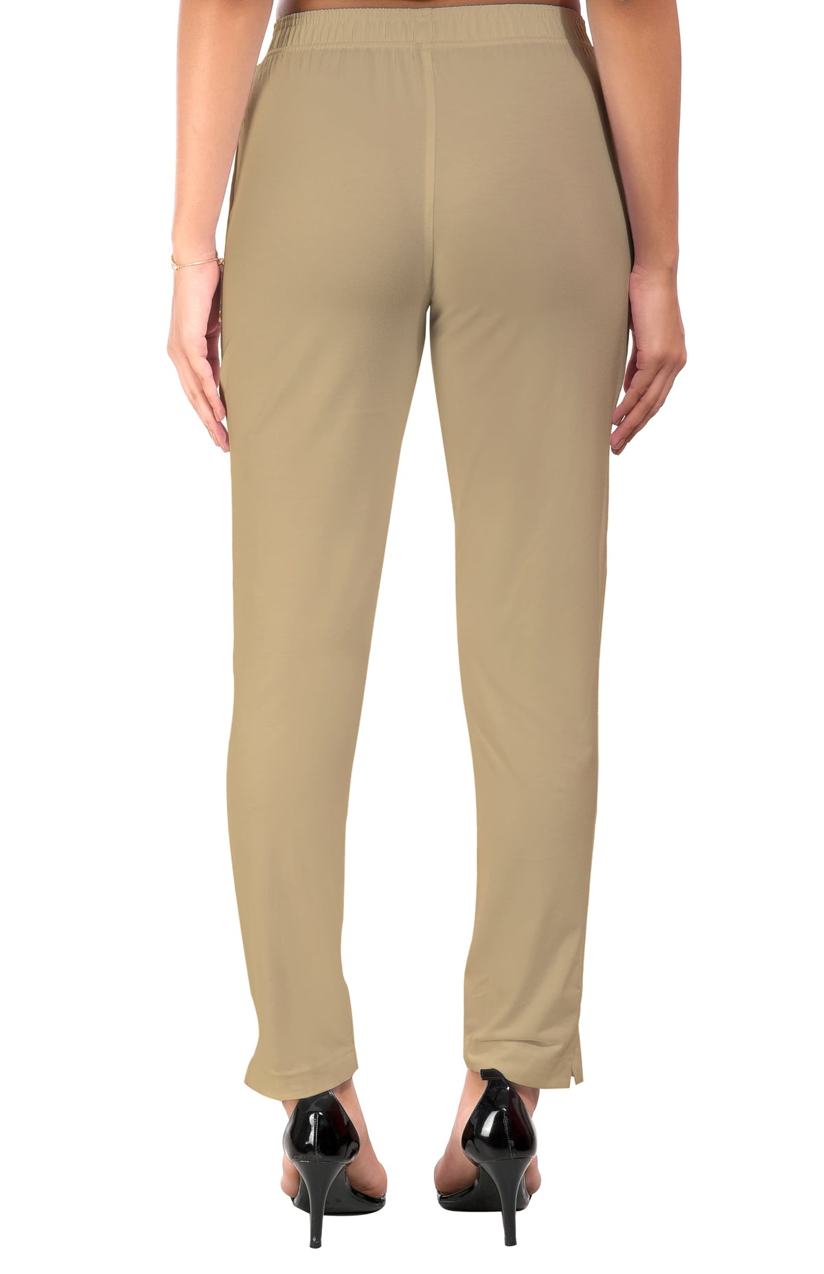 Light Gold Pocket Pants for Women