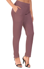 Onion Pink Pocket Pants for Women