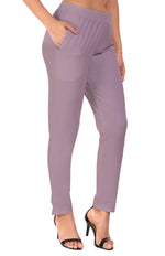 Pastel Pink Pocket Pants for Women