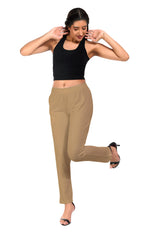 Light Skin Pocket Pants for Women