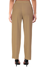 Light Skin Wide Leg Pocket Pant for Women