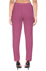 Onion Pink Liva Pocket Pant for Women