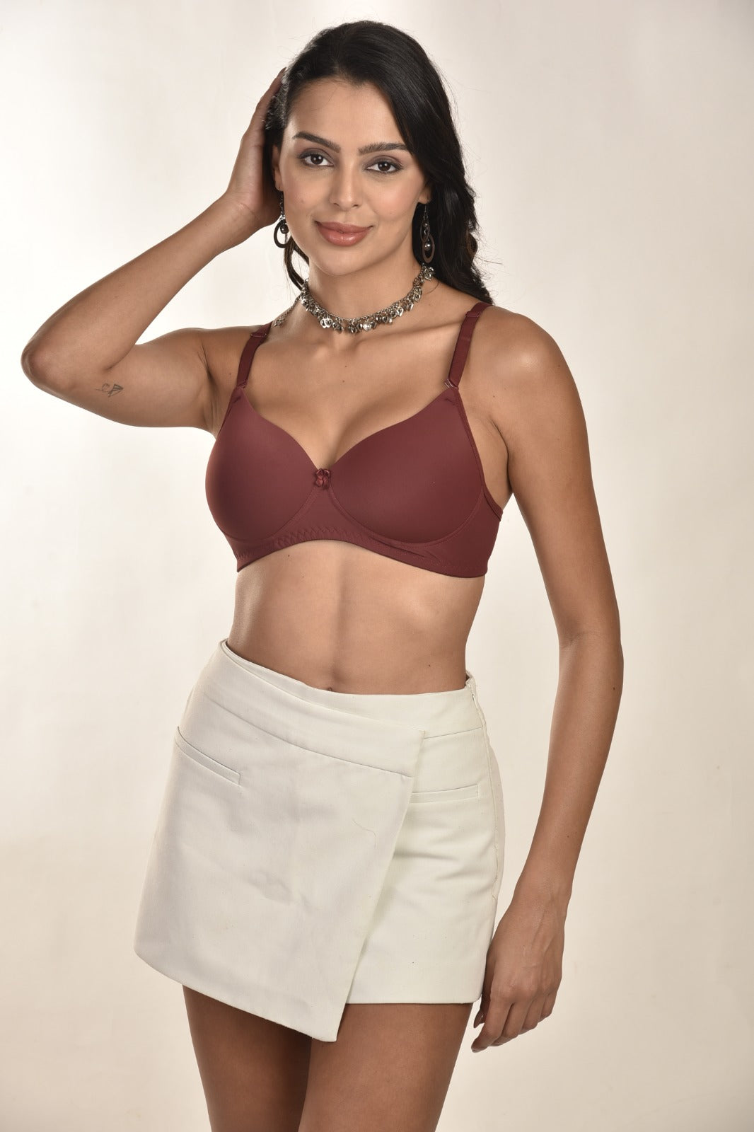 MY COLR Lycra Pad Luxe Comfort Bra