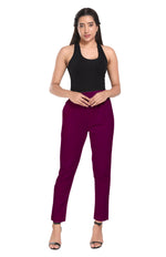 Wine Liva Pocket Pant for Women