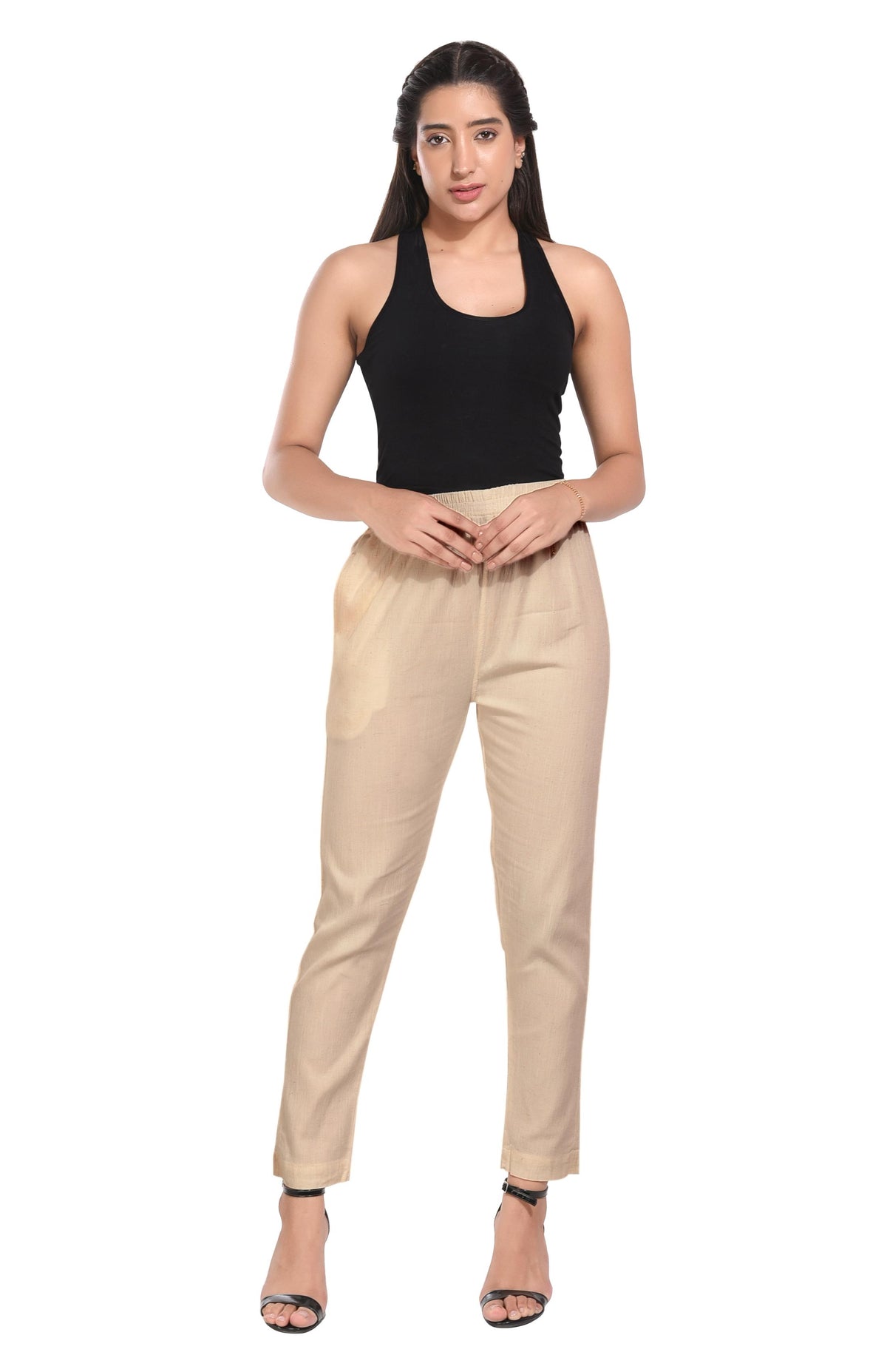Nude Skin Liva Pocket Pant for Women