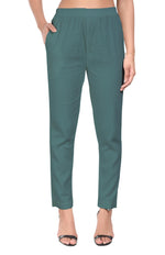 Rama Green Liva Pocket Pant for Women