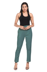 Rama Green Liva Pocket Pant for Women