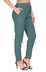 Rama Green Liva Pocket Pant for Women