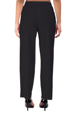 Black Wide Leg Pocket Pant for Women