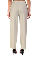 Kerela Cream Wide Leg Pocket Pant for Women