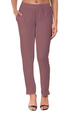 Onion Pink Pocket Pants for Women