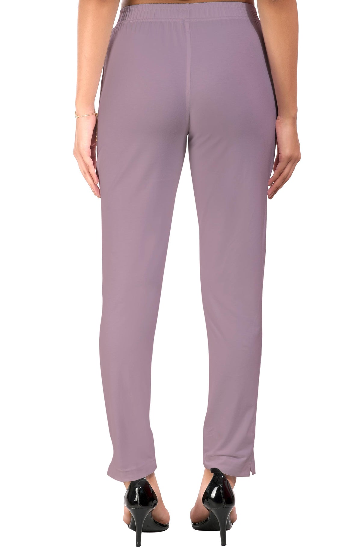 Pastel Pink Pocket Pants for Women