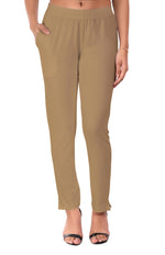 Light Skin Pocket Pants for Women