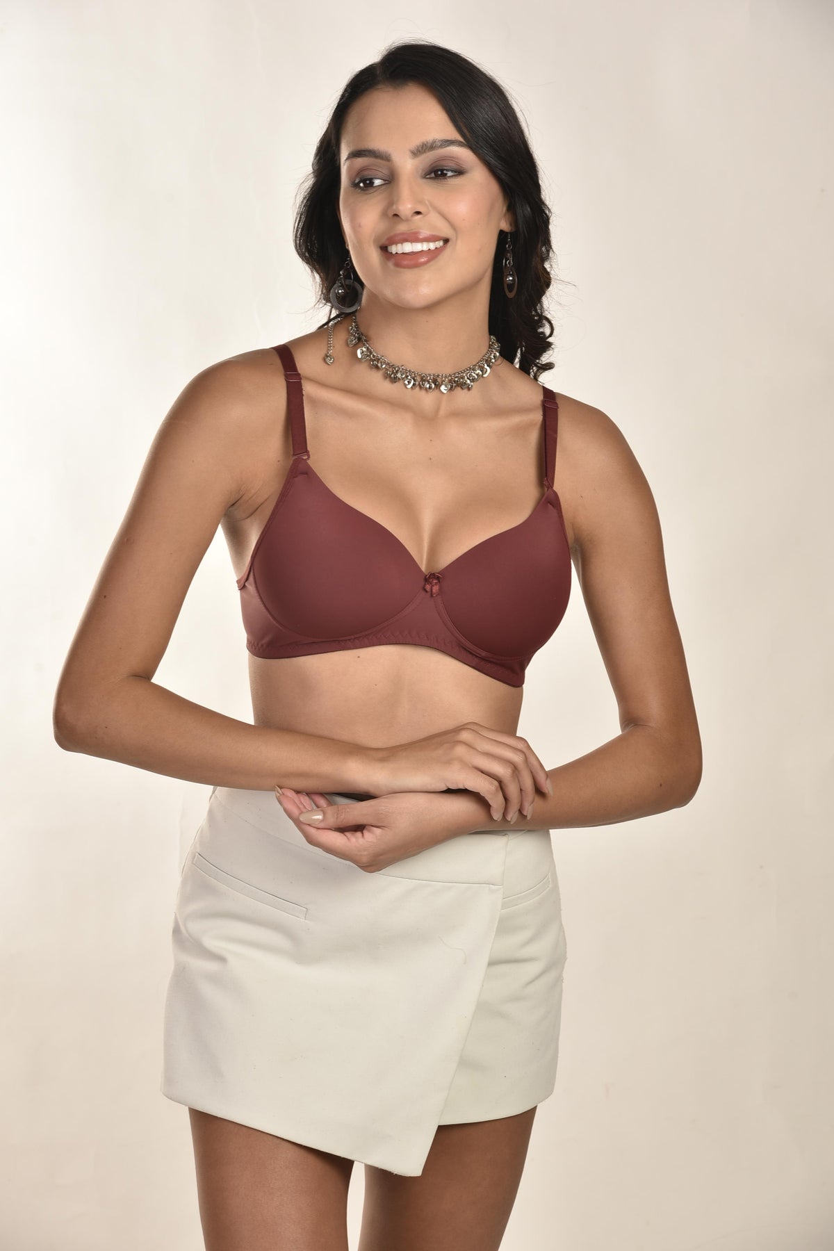 MY COLR Lycra Pad Luxe Comfort Bra