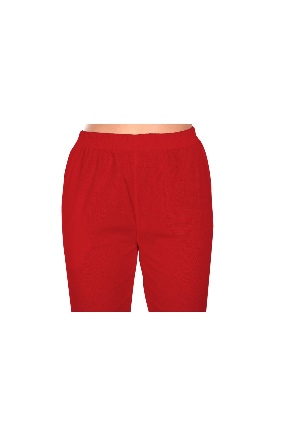 Red Liva Pocket Pant for Women