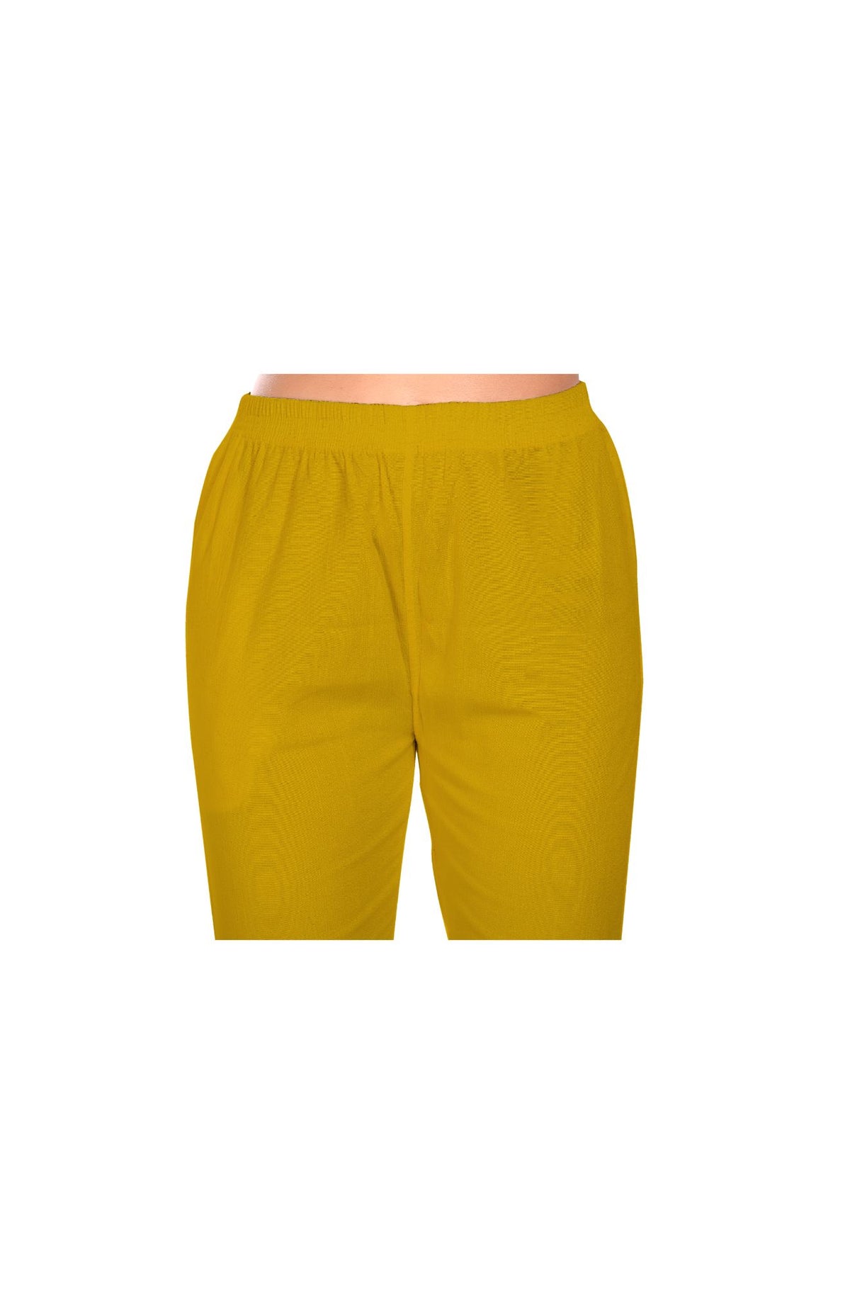 Mustard Liva Pocket Pant for Women