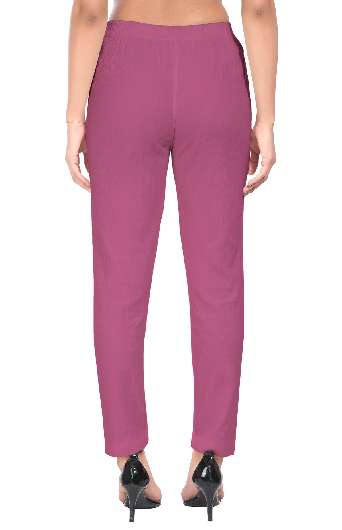 Onion Pink Liva Pocket Pant for Women